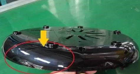 Injection molding defects