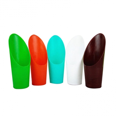 Molde de plástico para colher terra de jardim