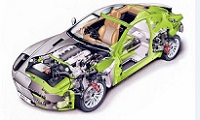 Molde de peças automotivas