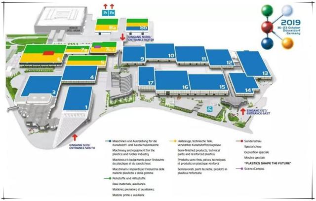 A K 2019 Düsseldorf termina com sucesso no salão internacional de exposições de Dusseldorf em 23 de outubro de 2019.